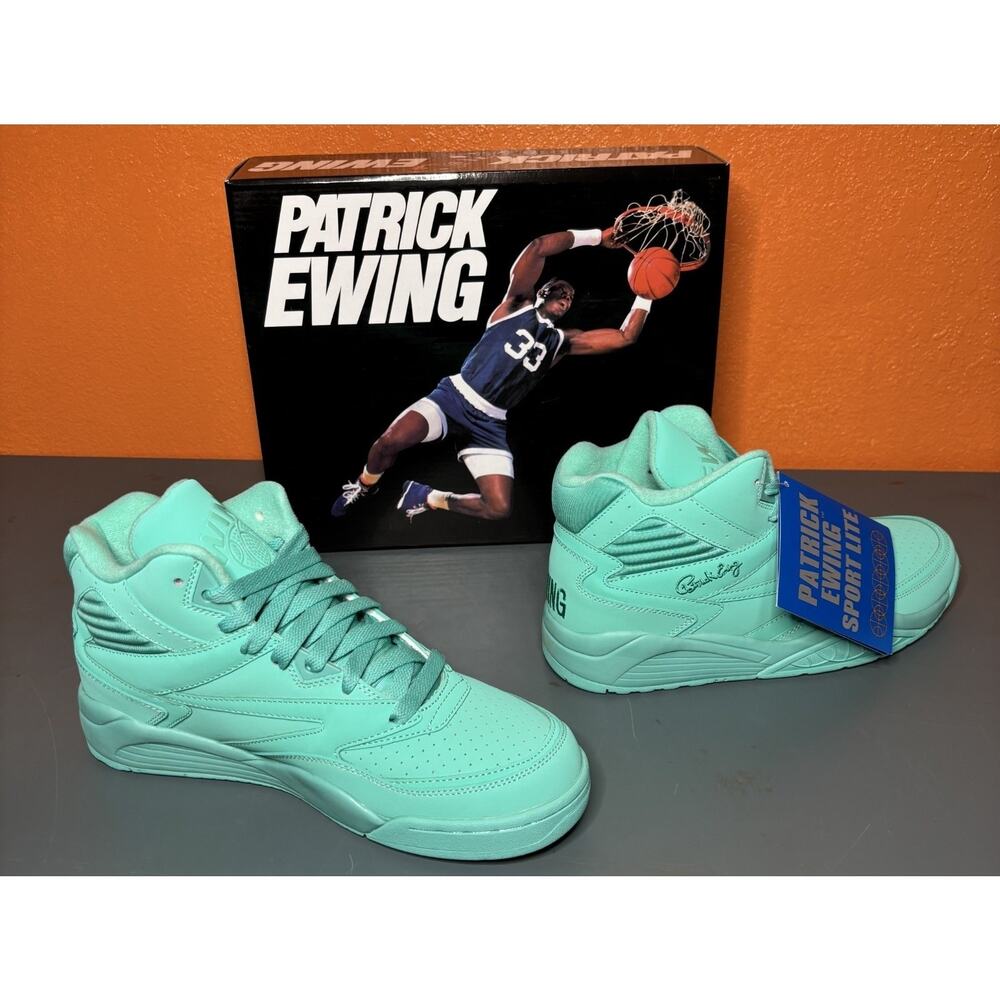 Patrick Ewing Sport Lite Teal Size 8 Mens